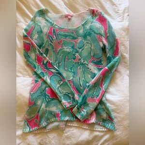 Lilly Pulitzer Multicolor Crew Neck Sweater